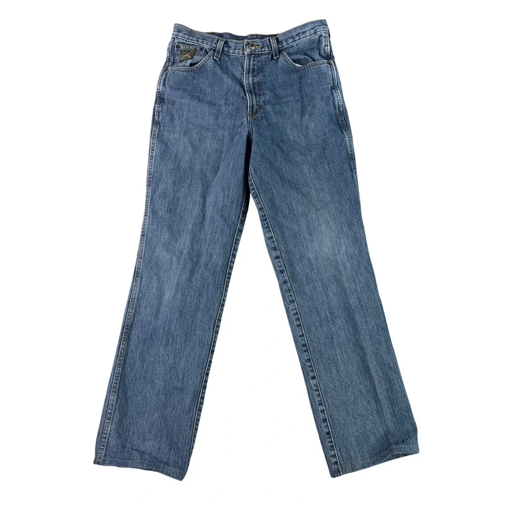 Cinch‎ Jeans Men 32x32 Relaxed Fit Straight Leg Denim Green Label Rodeo Work